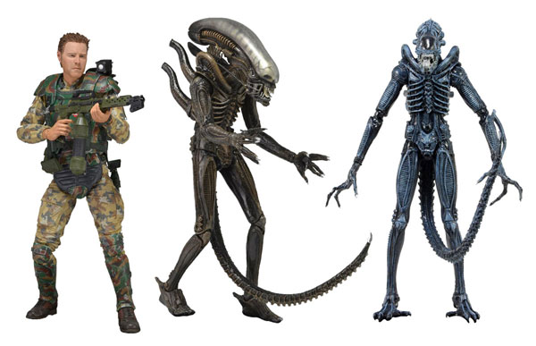 エイリアン 7インチアクションフィギュアシリーズ2 3種セット