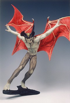 希少 ボークス 新章 デビルマン 魔界の扉 レジンキット 完成品 新章デビルマン 魔界の扉 その3