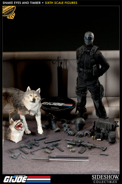 フィギュア 1/6サイドショウ SIDESHOW スネークアイズ GIJOE