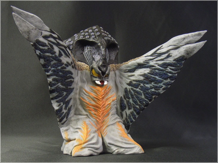 ま*く様 アイロス星人　ベアモデル　2000年　4月 大怪獣シリーズ ウルトラセブン編 宇宙鳥人 アイロス星人