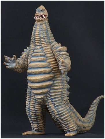 大怪獣シリーズ　どくろ怪獣レッドキング　再生怪獣ギエロン星獣　ジオラマ 大怪獣シリーズジャイアント どくろ怪獣レッドキング