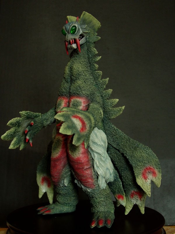 【中古品】25.ドラゴリー　イエロー　蛾超獣　BANDAI 円谷プロ 超獣コレクション 蛾超獣ドラゴリー
