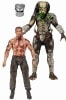 プレデター アクションフィギュア 2パック ダッチ・シェイファー少佐 & プレデター(バトルダメージ版)