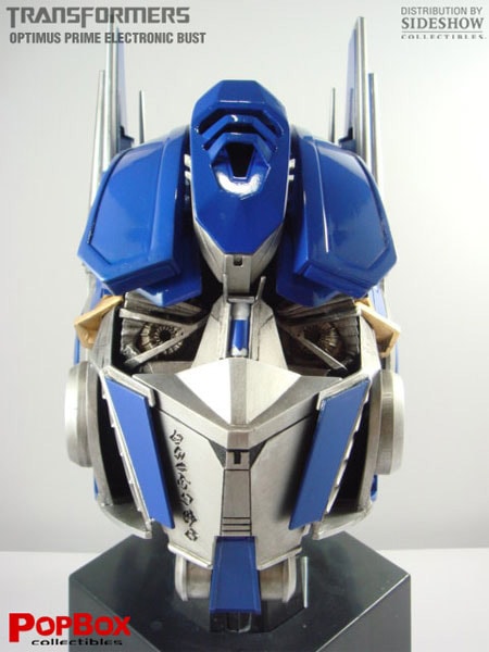 トランスフォーマー オプティマス・プライム ミニスケールレプリカ POPBOX トランスフォーマー オプティマス・プライム バストミニスケールレプリカ