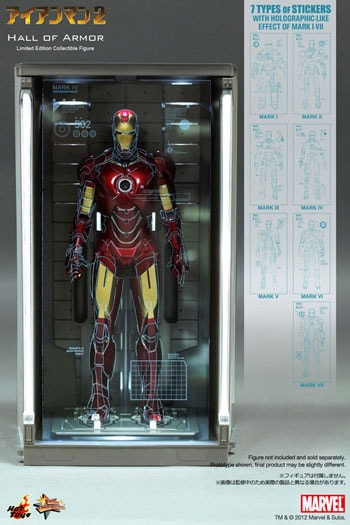 ムービー・マスターピース アイアンマン2 1/6ジオラマ ホール・オブ・アーマー Amazon.co.jp: ムービー・マスターピース アイアンマン2 1/6