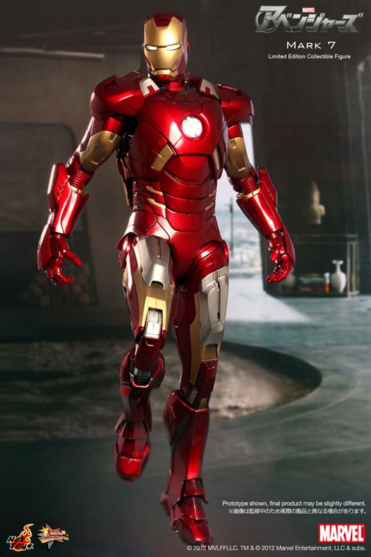 ムービー・マスターピース アベンジャーズ 1/6アイアンマン・マーク7