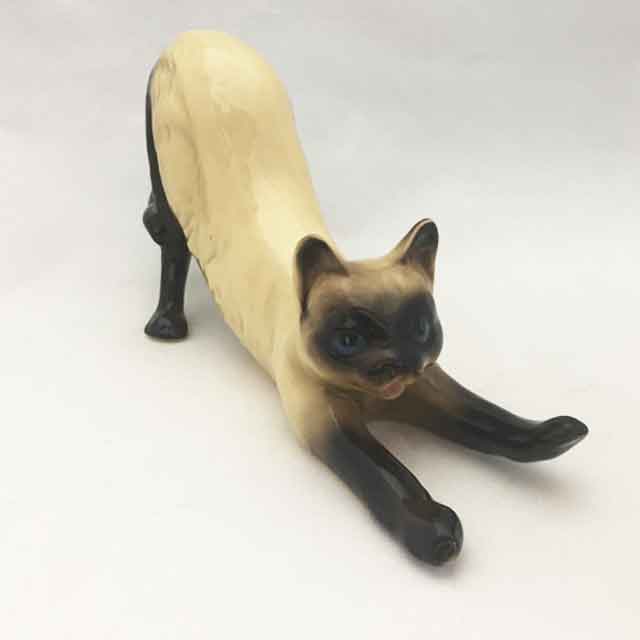 ベスウィック シャム猫 フィギュリン No.1887 ※他の2体と比べて