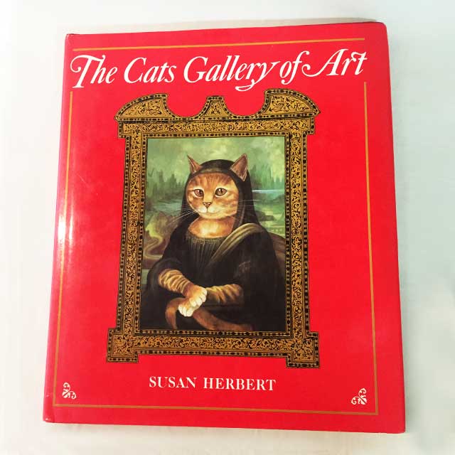スーザンハーバート The Cats Gallery of Art 名画を猫で描いた猫の本
