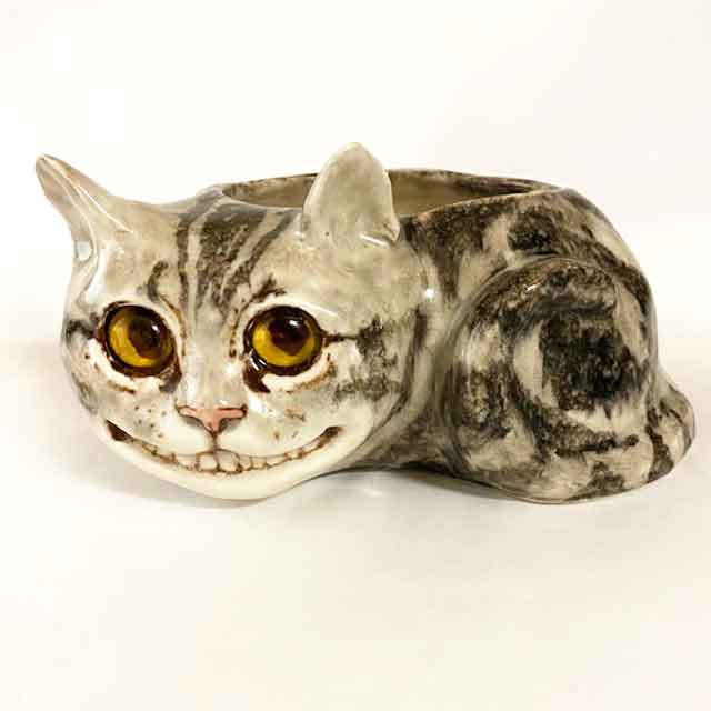 チェシャ猫の置物 ウィンスタンレイ・(ケンジントン)キャット サイズ2 NO2 チェシャ猫の置物 ウィンスタンレイ・(ケンジントン)キャット
