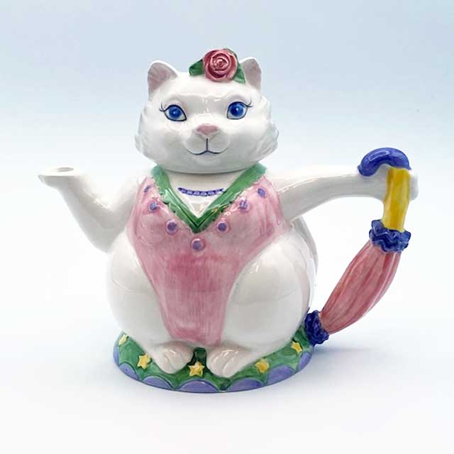 セトクラフト 猫ちゃん ティーポット かわいい セトクラフト 猫