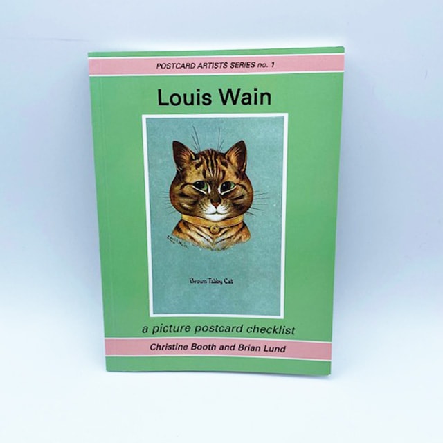 ルイスウェイン 専門家によるポストカード解説本　Louis Wain a picture postcard checklist
