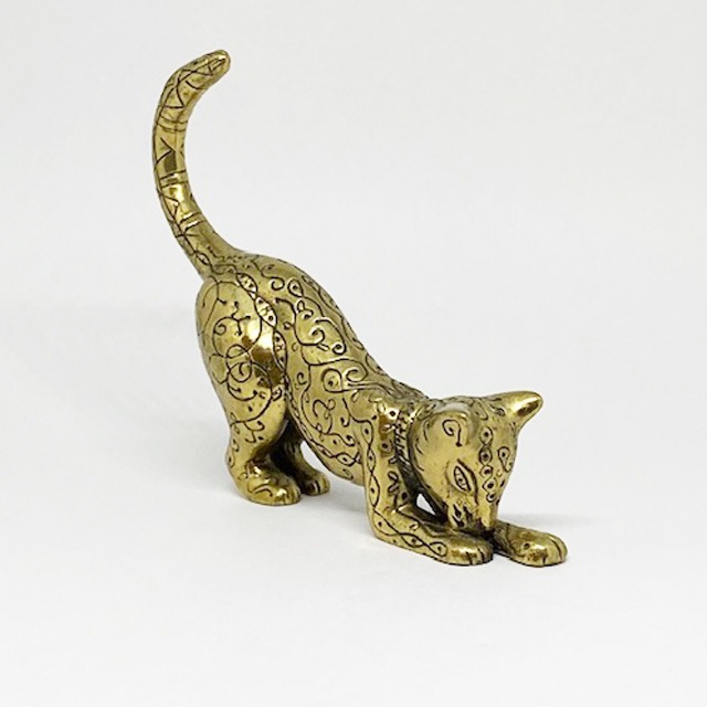 フランクリンミント Asian Curio Cabinetシリーズ 猫フィギュリン  1986年