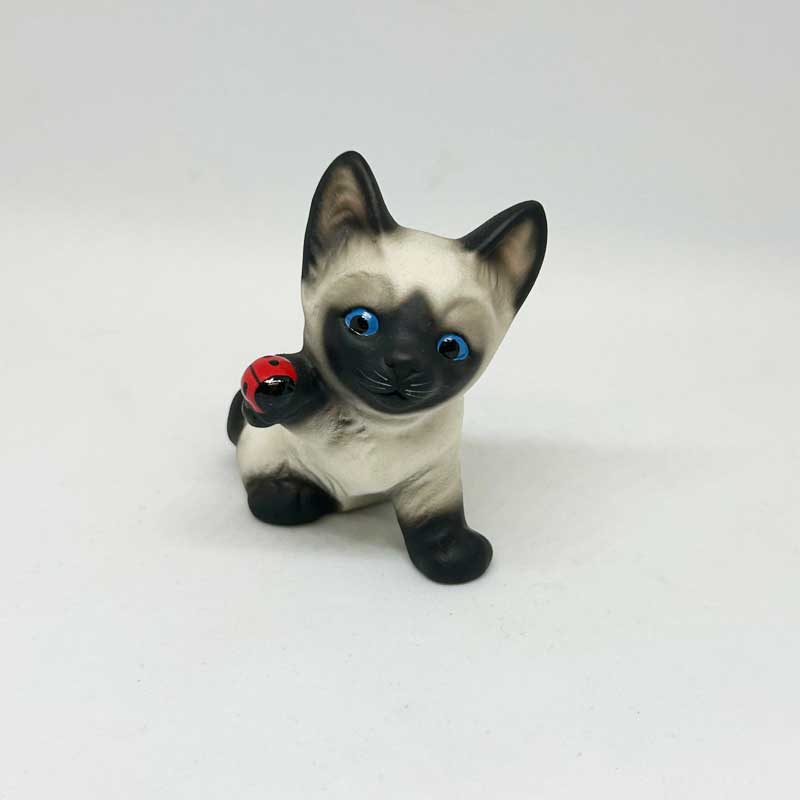 ベスウィック シャム猫 フィギュリン No.1887 ※他の2体と比べて小さめ ベスウィック シャム猫 フィギュリン No.1887 ※他の2体と比べて