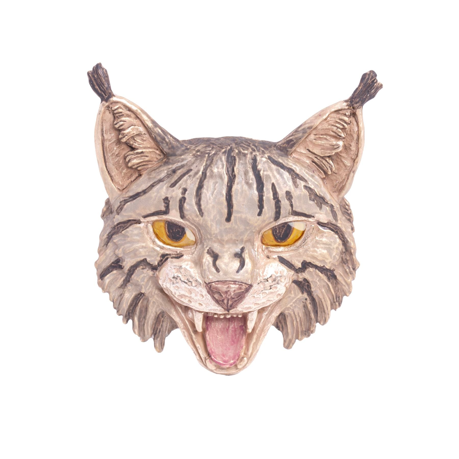 Palnart Poc パルナートポック　山猫ブローチ Wildcat　日本製　ピューター