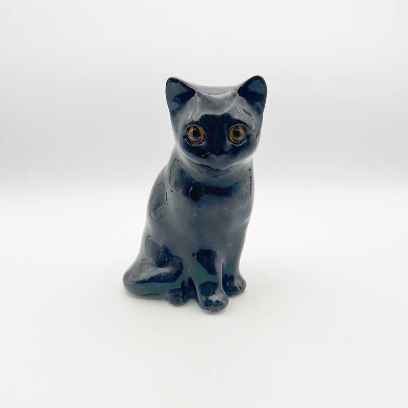 ビンテージ　パブミラー　猫絵　置物　インテリア　工芸品　美術品　A3217 ビンテージパブミラー猫絵置物インテリア工芸品美術品A3217