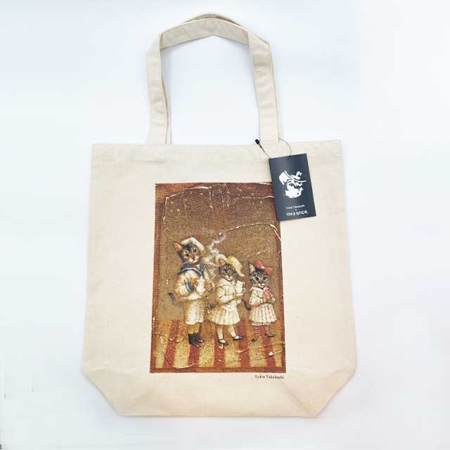 「3人のお茶会」トートバッグ　高橋幸恵 X TIM & SAILOR コラボレーション