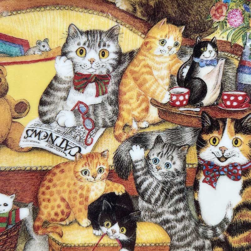 デンマーク　動物絵皿・猫 デンマーク 動物絵皿 猫（Amazon.co.jp: デンマーク 動物 絵皿