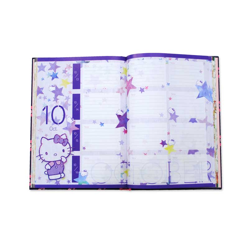 Hello Kitty 3年日記 ハローキティとともに愛猫の成長記録に