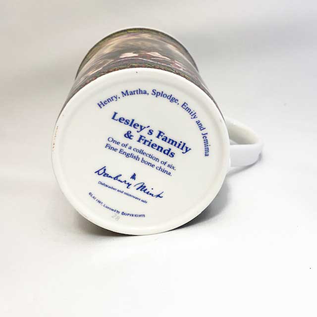 ダンバリーミント Lesley's Family & Friends マグカップ　6点一式セット<レア>