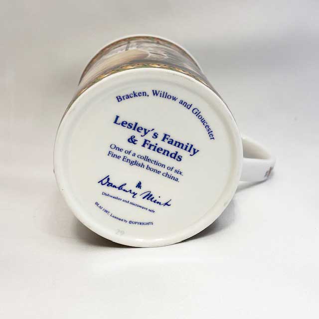 ダンバリーミント Lesley's Family & Friends マグカップ　6点一式セット<レア>