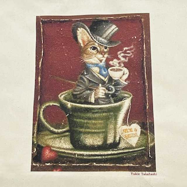 「ティム店長」トートバッグ 高橋幸恵 X TIM & SAILOR コラボレーション