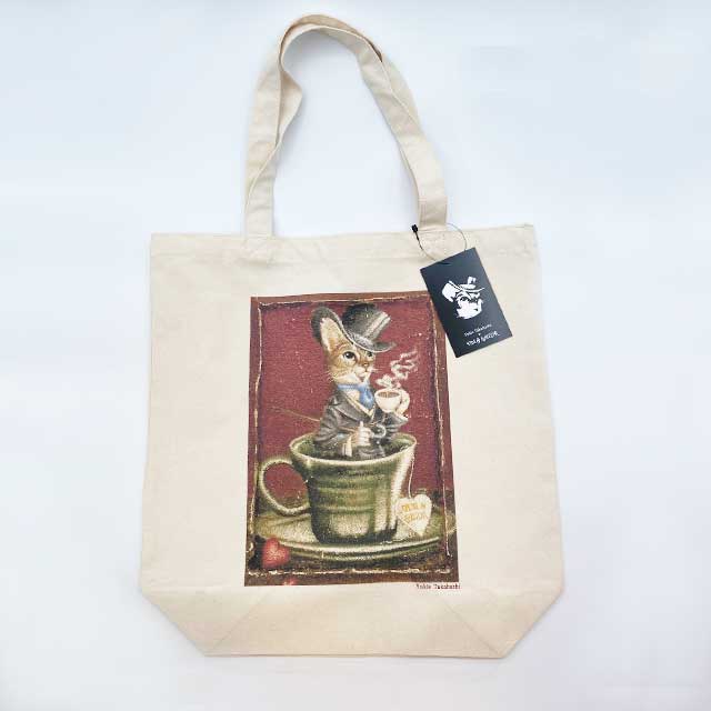 「ティム店長」トートバッグ 高橋幸恵 X TIM & SAILOR コラボレーション