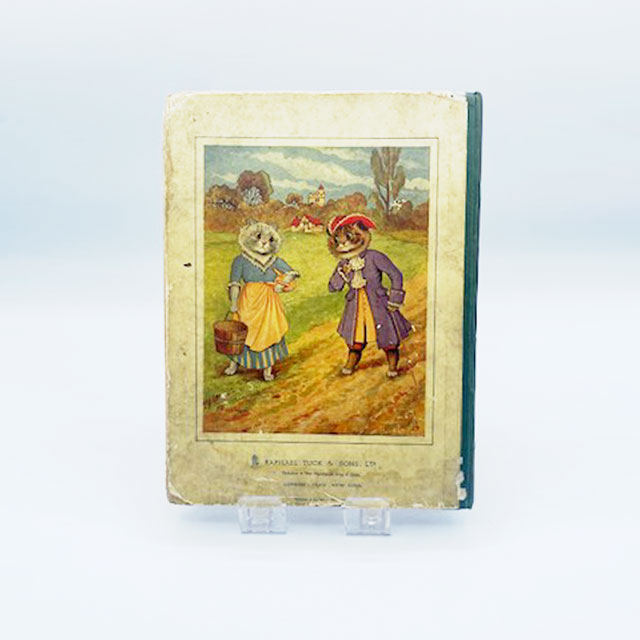 ルイスウェイン アンティーク本 IN NURSERYLAND WITH LOUIS WAIN 1910年発行 児童書