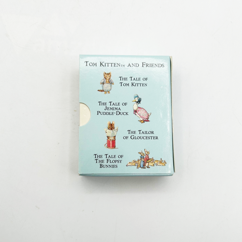 ビアトリクス・ポター　ピーターラビットシリーズ　ミニチュア本４冊入りセット（洋書）