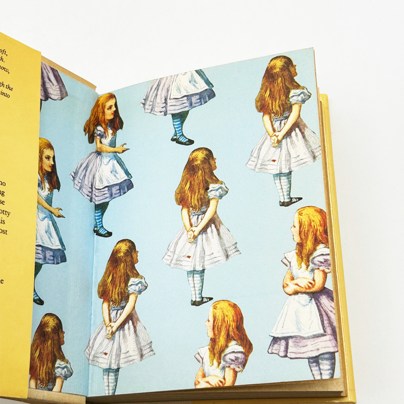ジョン・テニエル挿絵入り　ルイス・キャロル「鏡の国のアリス」THROUGH THE LOOKING-GLASS 洋書　