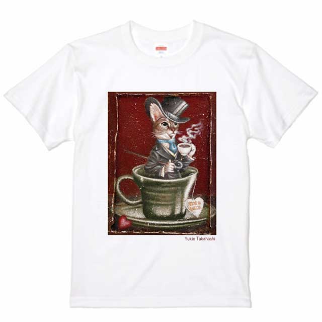 「ティム店長」ホワイトTシャツ　髙橋幸恵 X TIM & SAILOR コラボレーション