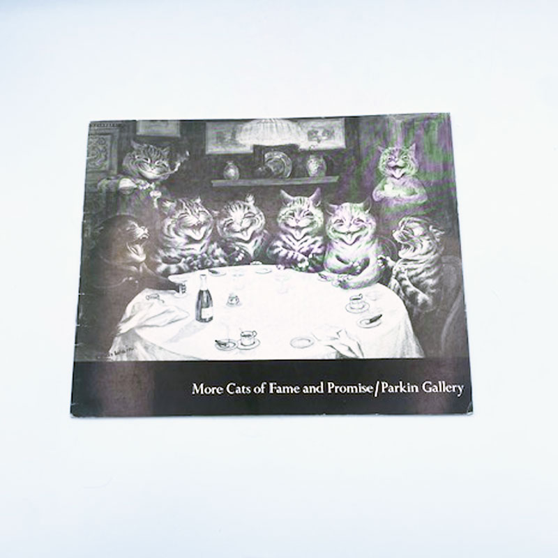 ルイス・ウェイン 展示会パンフレット Parkin Gallery 1973年