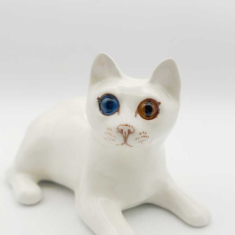 ウィンスタンレイキャット オッドアイの白猫 サイズ2 ケンジントンキャット