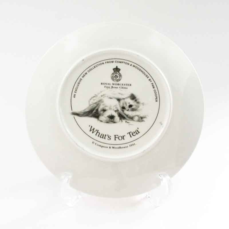  Worcester ロイヤルウースター 絵皿 猫 犬 プレートセット Royal Worcester ロイヤルウースター 絵皿 猫 犬 プレートセット