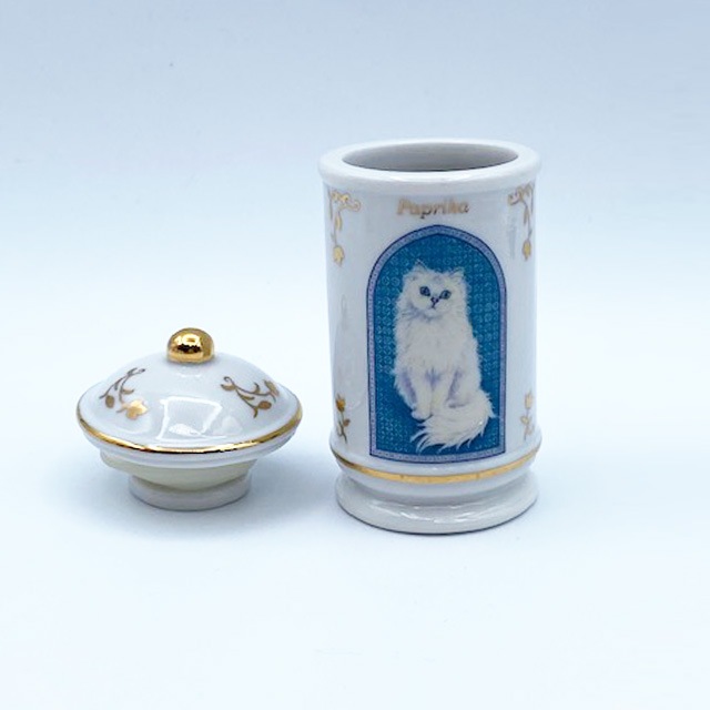 レノックスLENOX レズリー・アン・アイボリー猫のスパイスジャー パプリカ