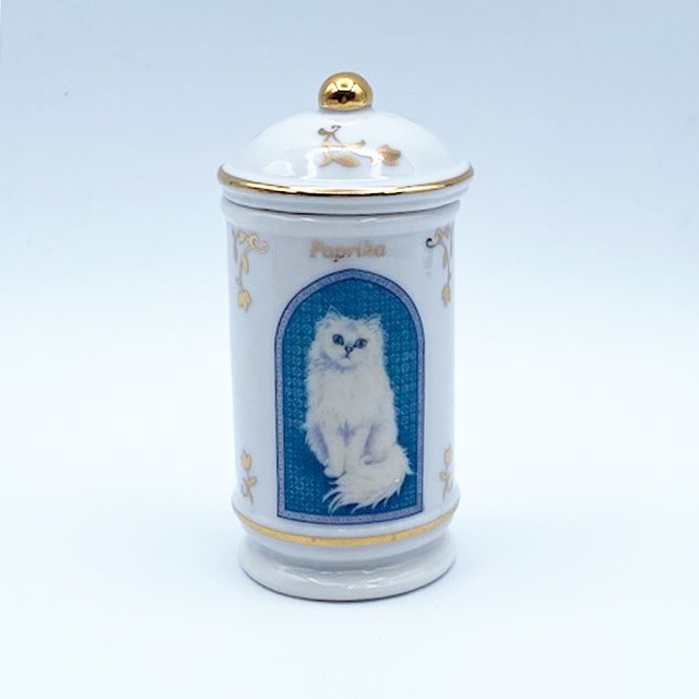 レノックスLENOX レズリー・アン・アイボリー猫のスパイスジャー パプリカ