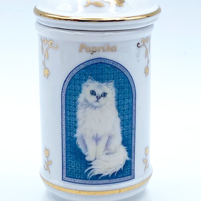 レノックスLENOX レズリー・アン・アイボリー猫のスパイスジャー パプリカ
