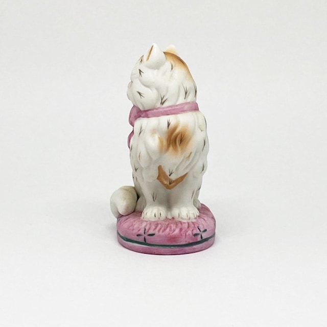 フランクリンミント Staffordshire Curio Cabinetシリーズ 猫フィギュリン  1986年