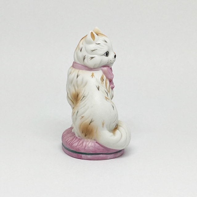 フランクリンミント Staffordshire Curio Cabinetシリーズ 猫フィギュリン  1986年