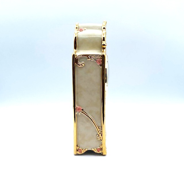 Bradford Exchange 猫柄の陶器製時計 数量限定品 ユルゲン・ショルツ シリアルナンバー入り