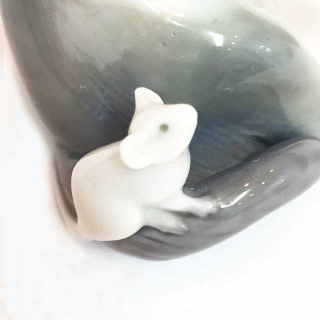 LLADRO  リヤドロ驚いた仔猫ちゃん Cat and Mouse スぺイン製