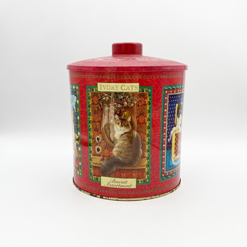 CHESTERFIELDS レズリーアンアイボリー ビスケット詰め合わせ缶 1992年