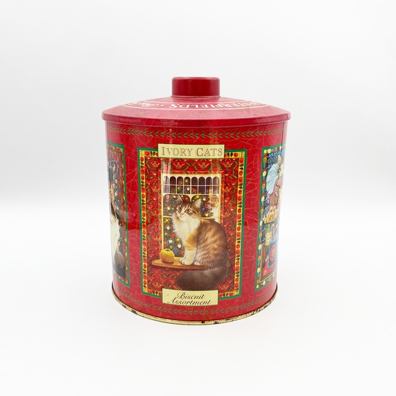 CHESTERFIELDS レズリーアンアイボリー ビスケット詰め合わせ缶 1992年