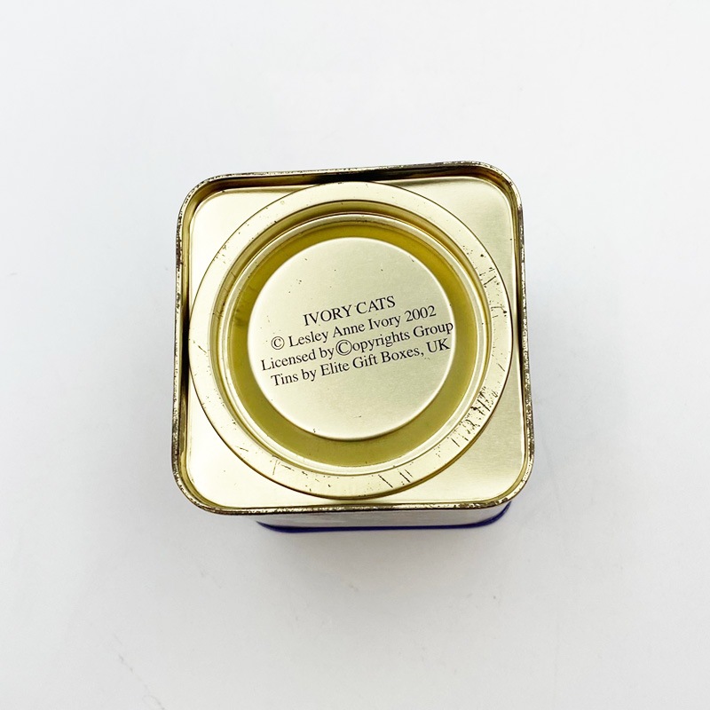 Elite Gift Boxes レズリーアンアイボリー 缶の貯金箱 2002年