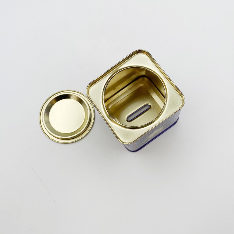 Elite Gift Boxes レズリーアンアイボリー 缶の貯金箱 2002年