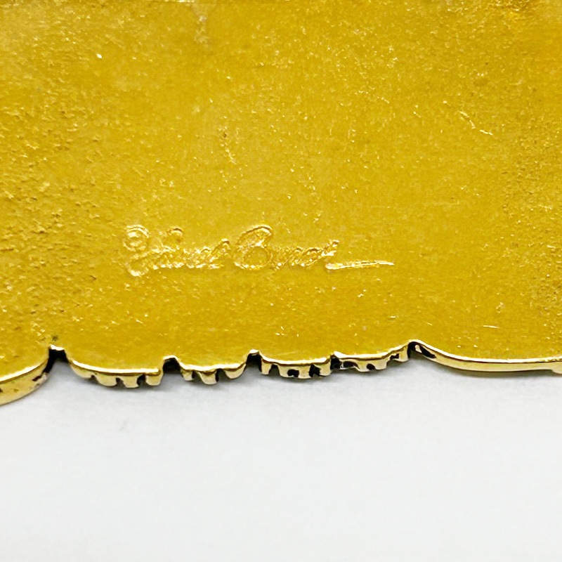 ローレルバーチ 2匹の猫のヴィンテージブローチ  ゴールドトーン