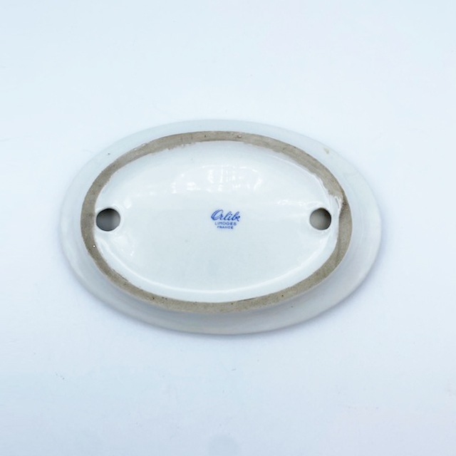 Orlik Limoges 猫の絵柄のアッシュトレイ・ピントレイ　アメリカ/フランス Toutes les femmes.＜レア＞