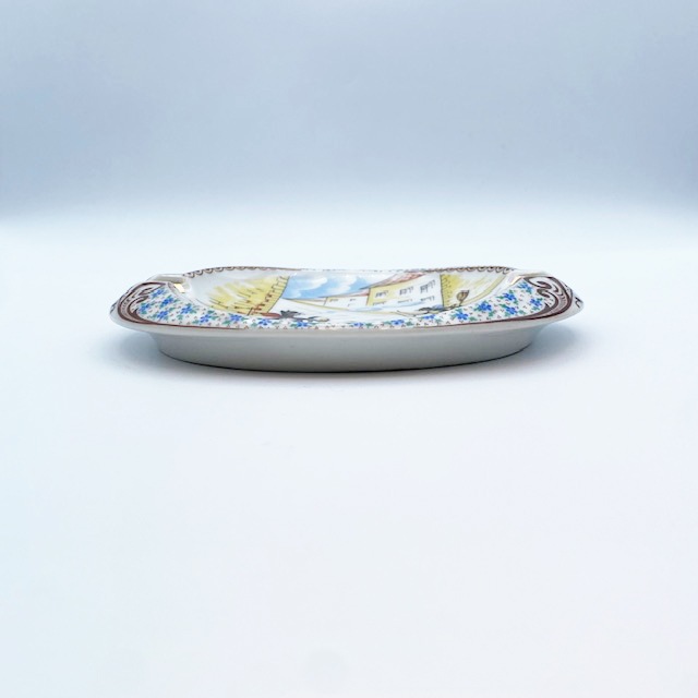 Orlik Limoges 猫の絵柄のアッシュトレイ・ピントレイ　アメリカ/フランス Toutes les femmes.＜レア＞