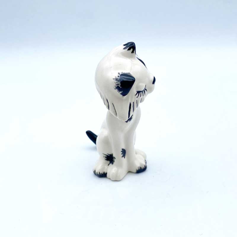 アメリカ製　陶器製の首振りボブルヘッド猫フィギュリン　Freeman McFarlin　1950-60年代