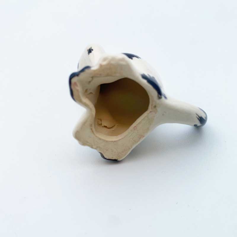 アメリカ製　陶器製の首振りボブルヘッド猫フィギュリン　Freeman McFarlin　1950-60年代