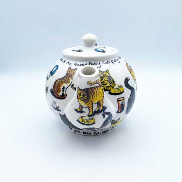 Cardew カデューデザイン 猫柄のティーポット KIT-TEA CARDEW CLASSIC
